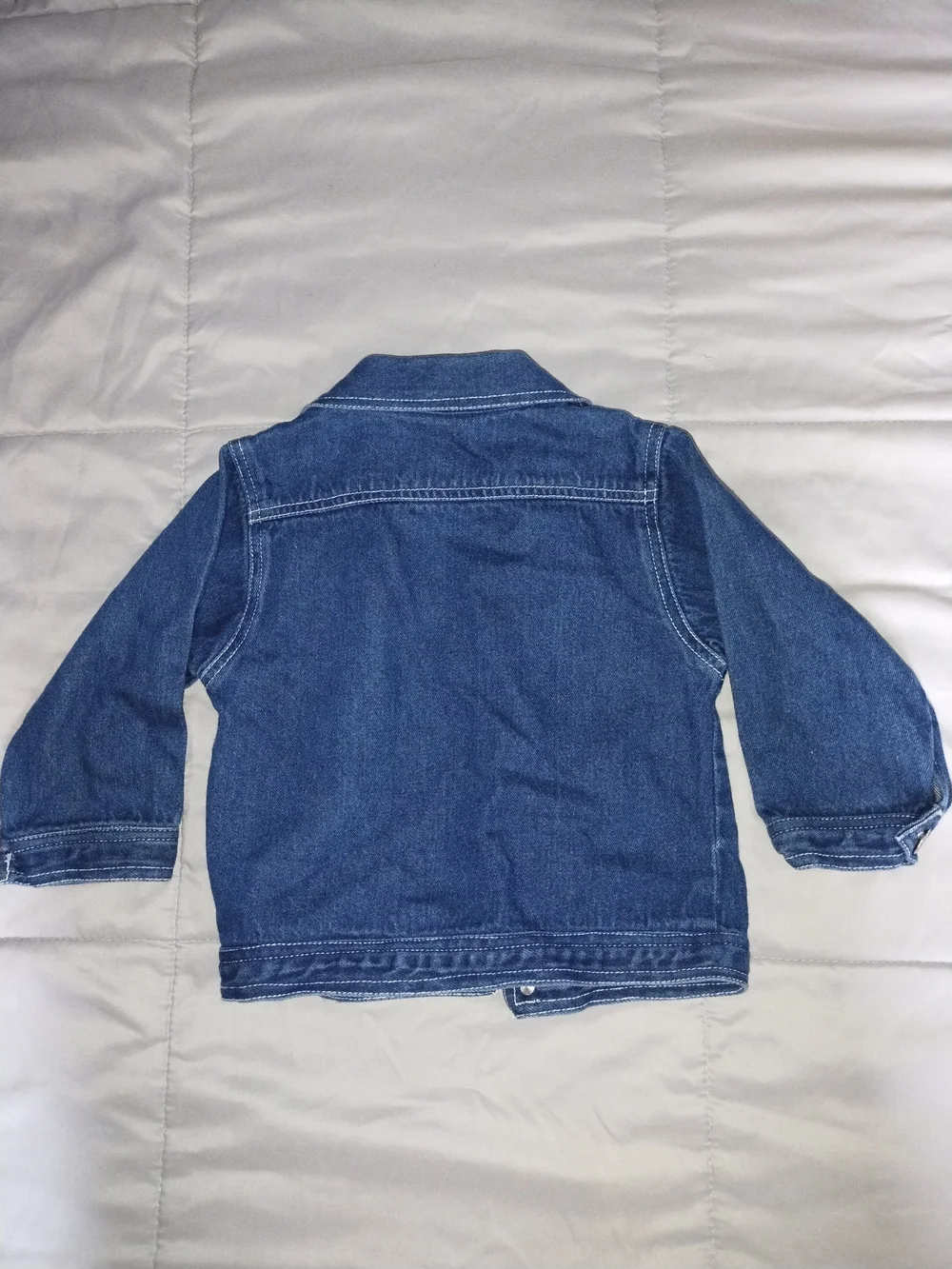 Kids Blue Denim Jacket with Game Zone & 55 Patch